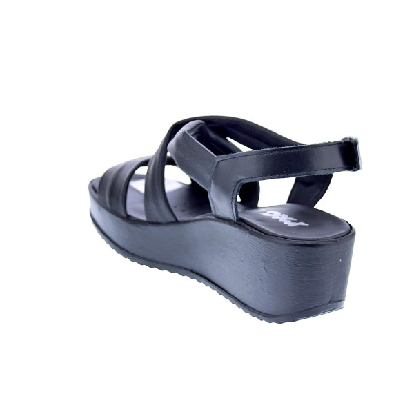Sandalias Imac zapatos Mujer modelo 757610 Negro Hebilla