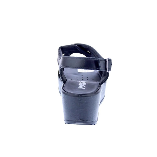 Sandalias Imac zapatos Mujer modelo 757610 Negro Hebilla