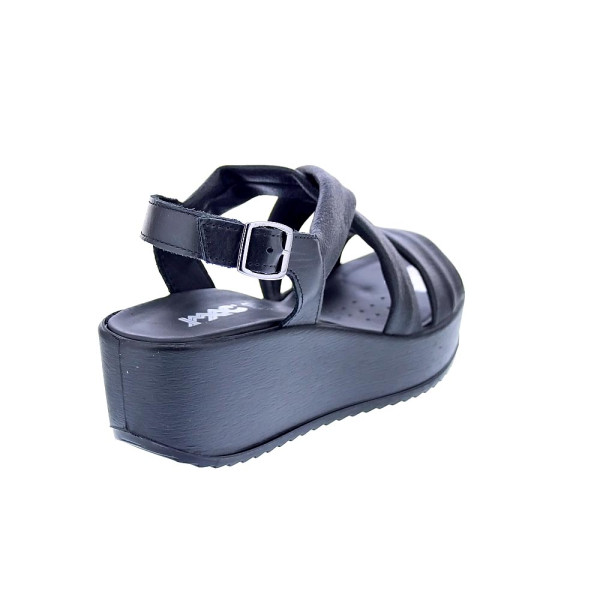 Sandalias Imac zapatos Mujer modelo 757610 Negro Hebilla