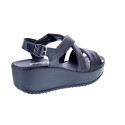 Sandalias Imac zapatos Mujer modelo 757610 Negro Hebilla