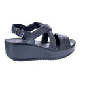 Sandalias Imac zapatos Mujer modelo 757610 Negro Hebilla