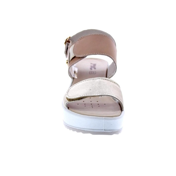 Sandalias Imac zapatos Mujer modelo 757650 Beige Hebillas