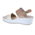 Sandalias Imac zapatos Mujer modelo 757650 Beige Hebillas