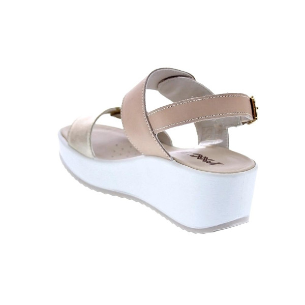 Sandalias Imac zapatos Mujer modelo 757650 Beige Hebillas