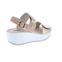 Sandalias Imac zapatos Mujer modelo 757650 Beige Hebillas