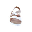 Sandalias Imac zapatos Mujer modelo 758010 Blanco Hebillas
