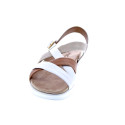 Sandalias Imac zapatos Mujer modelo 758010 Blanco Hebillas
