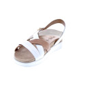 Sandalias Imac zapatos Mujer modelo 758010 Blanco Hebillas