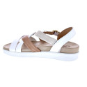 Sandalias Imac zapatos Mujer modelo 758010 Blanco Hebillas