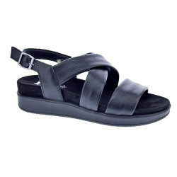 Sandalias Imac zapatos Mujer modelo 758020 Negro Hebillas 2