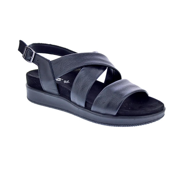 Sandalias Imac zapatos Mujer modelo 758020 Negro Hebillas