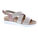 Sandalias Imac zapatos Mujer modelo 758020 Beige Hebillas