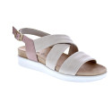 Sandalias Imac zapatos Mujer modelo 758020 Beige Hebillas