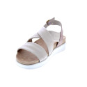 Sandalias Imac zapatos Mujer modelo 758020 Beige Hebillas