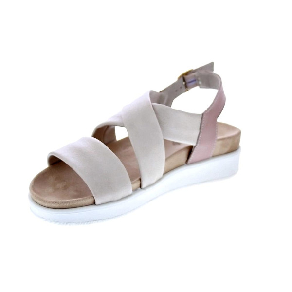 Sandalias Imac zapatos Mujer modelo 758020 Beige Hebillas