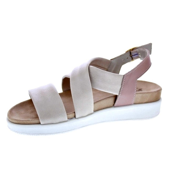 Sandalias Imac zapatos Mujer modelo 758020 Beige Hebillas