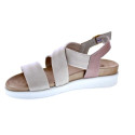 Sandalias Imac zapatos Mujer modelo 758020 Beige Hebillas