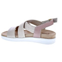 Sandalias Imac zapatos Mujer modelo 758020 Beige Hebillas