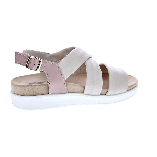 Sandalias Imac zapatos Mujer modelo 758020 Beige Hebillas