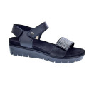 Sandalias Imac zapatos Mujer modelo 758210 Negro Velcro