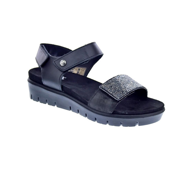 Sandalias Imac zapatos Mujer modelo 758210 Negro Velcro