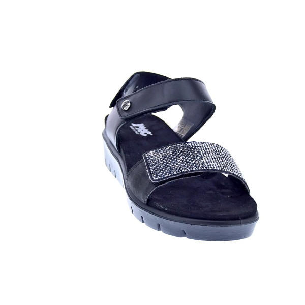 Sandalias Imac zapatos Mujer modelo 758210 Negro Velcro