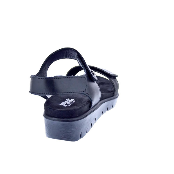 Sandalias Imac zapatos Mujer modelo 758210 Negro Velcro