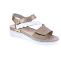 Sandalias Imac zapatos Mujer modelo 758220 Beige Velcro