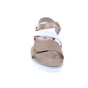 Sandalias Imac zapatos Mujer modelo 758220 Beige Velcro