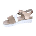 Sandalias Imac zapatos Mujer modelo 758220 Beige Velcro