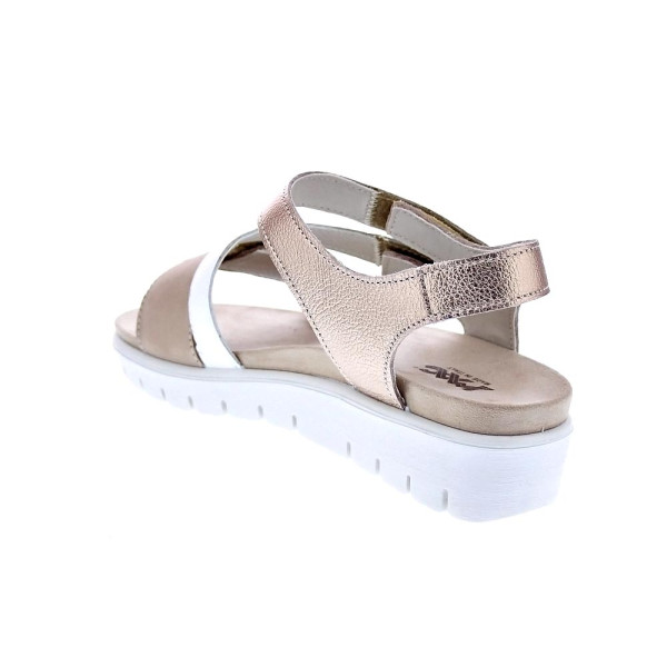 Sandalias Imac zapatos Mujer modelo 758220 Beige Velcro
