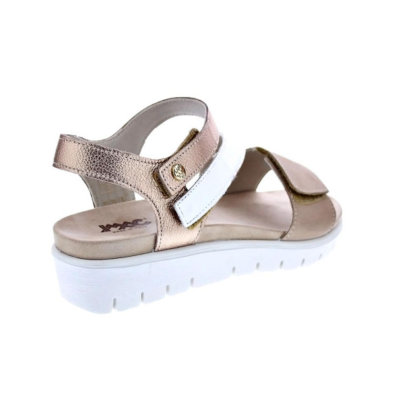 Sandalias Imac zapatos Mujer modelo 758220 Beige Velcro