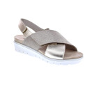 Sandalias Imac zapatos Mujer modelo 758240 Beige Velcro