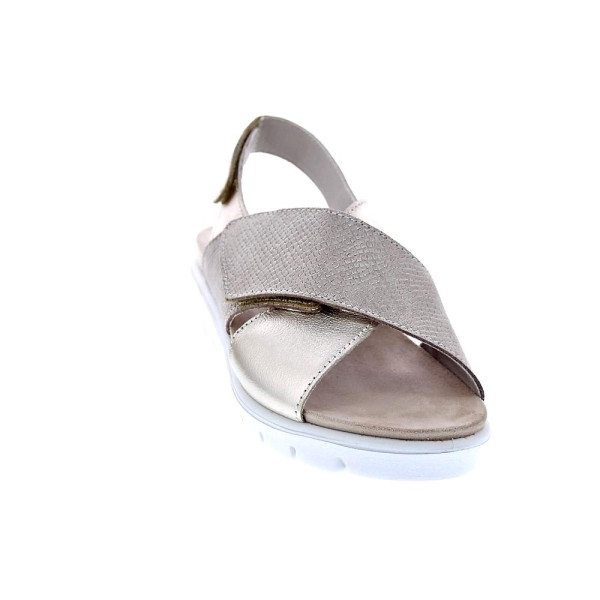 Sandalias Imac zapatos Mujer modelo 758240 Beige Velcro