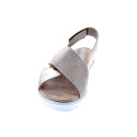 Sandalias Imac zapatos Mujer modelo 758240 Beige Velcro