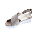 Sandalias Imac zapatos Mujer modelo 758240 Beige Velcro
