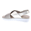 Sandalias Imac zapatos Mujer modelo 758240 Beige Velcro