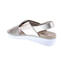 Sandalias Imac zapatos Mujer modelo 758240 Beige Velcro