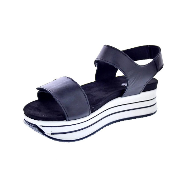 Sandalias Imac zapatos Mujer modelo 758350 Negro Velcro