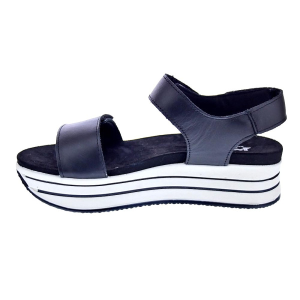 Sandalias Imac zapatos Mujer modelo 758350 Negro Velcro