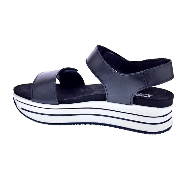 Sandalias Imac zapatos Mujer modelo 758350 Negro Velcro