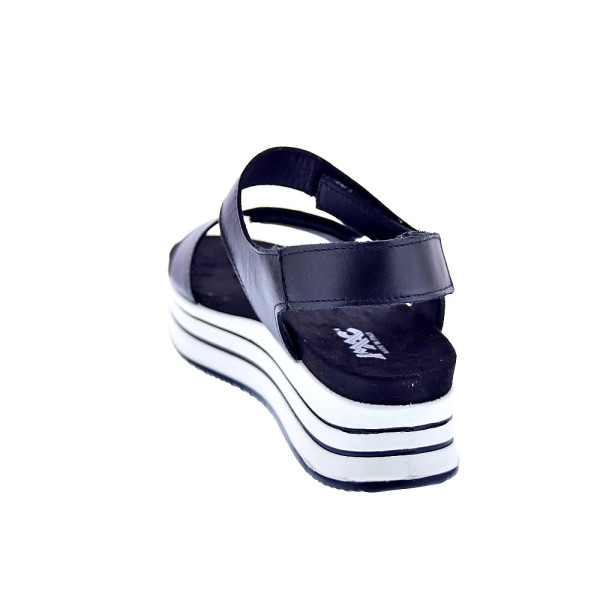 Sandalias Imac zapatos Mujer modelo 758350 Negro Velcro