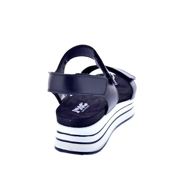 Sandalias Imac zapatos Mujer modelo 758350 Negro Velcro