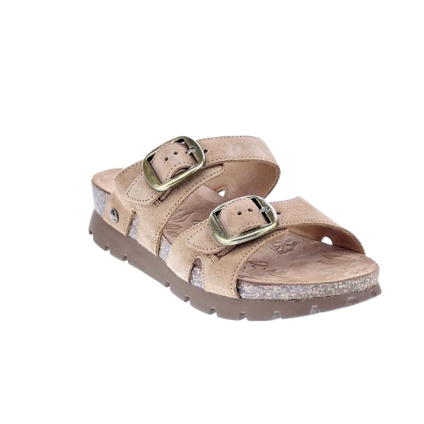 Sandalias Panama Jack zapatos Mujer modelo Shirley B15 Marrón Hebillas