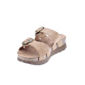 Sandalias Panama Jack zapatos Mujer modelo Shirley B15 Marrón Hebillas