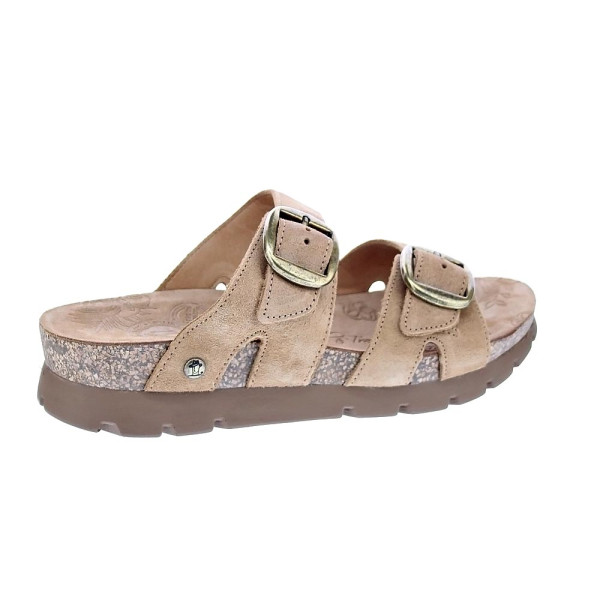 Sandalias Panama Jack zapatos Mujer modelo Shirley B15 Marrón Hebillas