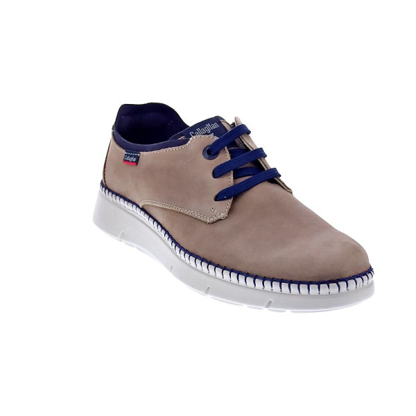 Zapatos Callaghan zapatos Hombre modelo 53500 Beige Cordón