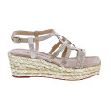 Sandalias Alma en Pena zapatos Mujer modelo V2551456 Beige Hebilla
