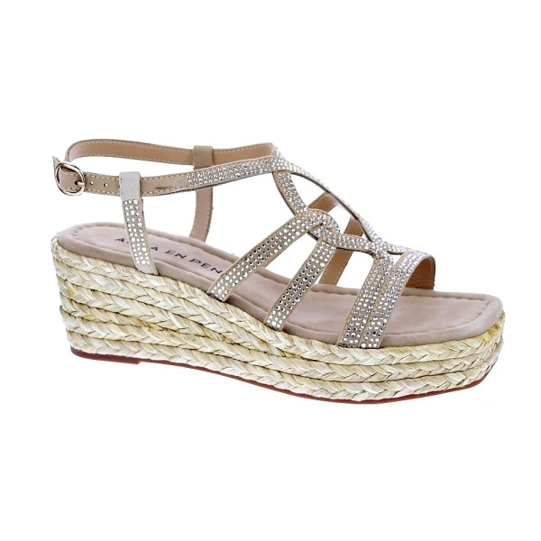 Sandalias Alma en Pena zapatos Mujer modelo V2551456 Beige Hebilla