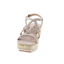 Sandalias Alma en Pena zapatos Mujer modelo V2551456 Beige Hebilla